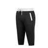 QWENTMTNTY Mens Athletic Shorts Slim Fit Elastic Waist Drawstring Jogger Pants Comfy Cotton Summer Outdoor Workout Shorts Black view 3