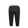 QWENTMTNTY Mens Athletic Shorts Slim Fit Elastic Waist Drawstring Jogger Pants Comfy Cotton Summer Outdoor Workout Shorts Black view 4