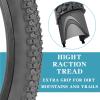 SIMEIQI 2 Pack 29" x 2.125" Inch Bike Tire for Mountain Foldable Replacement Bicycle Tire (29x2.125 Mountain) view 4