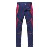 Mens Hiking Pants Waterproof Slim Fit Quick Dry Lightweight Athletic Fit Pants Outdoor Windbreaker Trousers Belts Purple view 1