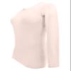 Natural Uniforms Women's Plus Size Long Sleeve Tee Shirt Sizes XL to 5X (Nude, 4X-Large) view 4