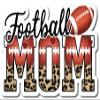 Football Mom | Sports |Great Gift Idea|Decal Sticker|2 Pack|5 Inch Stickers|S10750 view 1
