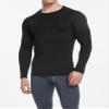 4 Pack Compression Shirts for Men Long Sleeve Athletic Cold Weather Base Layer Undershirt Gear T Shirt for Workout M view 2
