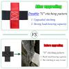 DREAMOSA Cargo Net Climbing,Custom Size,Rope Ladder for Treehouse Climbing Wall for Kids Indoor Swingset Accessories Outdoor Belt Swing Protective Net Rope Netting,Ninja Slackline Accessories view 3