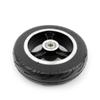 "6x2J" Solid Wheel 6 Inch Tubeless Rubber Tire With Aluminum Hub Replacement Wheel For Cart Scooter Trolley view 2