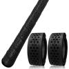 VEASAERS Bat Grip Tape Baseball Softball 2/4 Pack 40 inch 1.75mm Precut and Full Adhesive Back Pro Feel Soft Comfortable Tapes for Old Bats Handles (2 Pcs-Black Dot) view 2