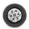 12inch Wheel With Pneumatic Tire Tube Compatible With 160mm Disc Brake 12 1/2 X 2 1/4 Black Wheel For Mini Bicycle Scooterblack with disc view 1