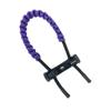 ZSHJGJR Archery Bow Wrist Sling Braided Archery Adjustable Bow Strap Wrist Sling for Compound Bow Hunting Shooting Accessories (Purple) view 3