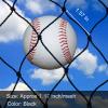 TNZMART Black Baseball Backstop Nets Baseball Practice Net Durable Sports Barrier Netting Batting Net for Baseball (10x10 Ft) view 3