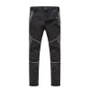 Mens Hiking Pants Waterproof Slim Fit Quick Dry Lightweight Athletic Fit Pants Outdoor Windbreaker Trousers Belts Gray view 1