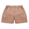 ACSUSS Toddler Baby Boys Chino Cargo Shorts Quick Dry Elastic Waistband Cotton Jogger Pants Apricot A 12-18 Months view 1