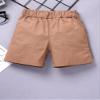 ACSUSS Toddler Baby Boys Chino Cargo Shorts Quick Dry Elastic Waistband Cotton Jogger Pants Apricot A 12-18 Months view 2