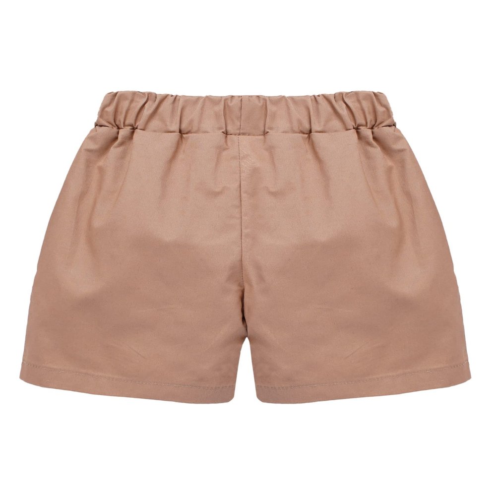 Alvivi Toddler Little Boys Pull On Denim Shorts Slim Fit Loose Cargo Harem Short Pants Summer Bottoms Apricot B 2-3 Years