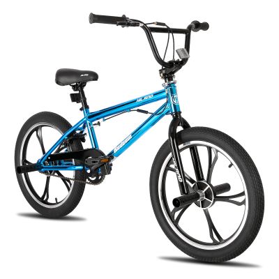 HH HILAND 20 Inch 3 5 Spoke Kids BMX Bike for Boys Girls Ages 5-12, 360 Degree Rotor Freestyle, 4 Pegs Single Speed Kids BMX Bicycle, Multiple Colors