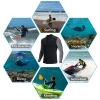 DEHAI Mens Women's Wetsuit Top Jackets, 2mm 3mm Neoprene Kids Wet Suit Long Sleeve Shirt and Youth Front Zip Sleeveless Vest, Water Sports Keep Warm for Diving Swimming Waterski Surfing view 2