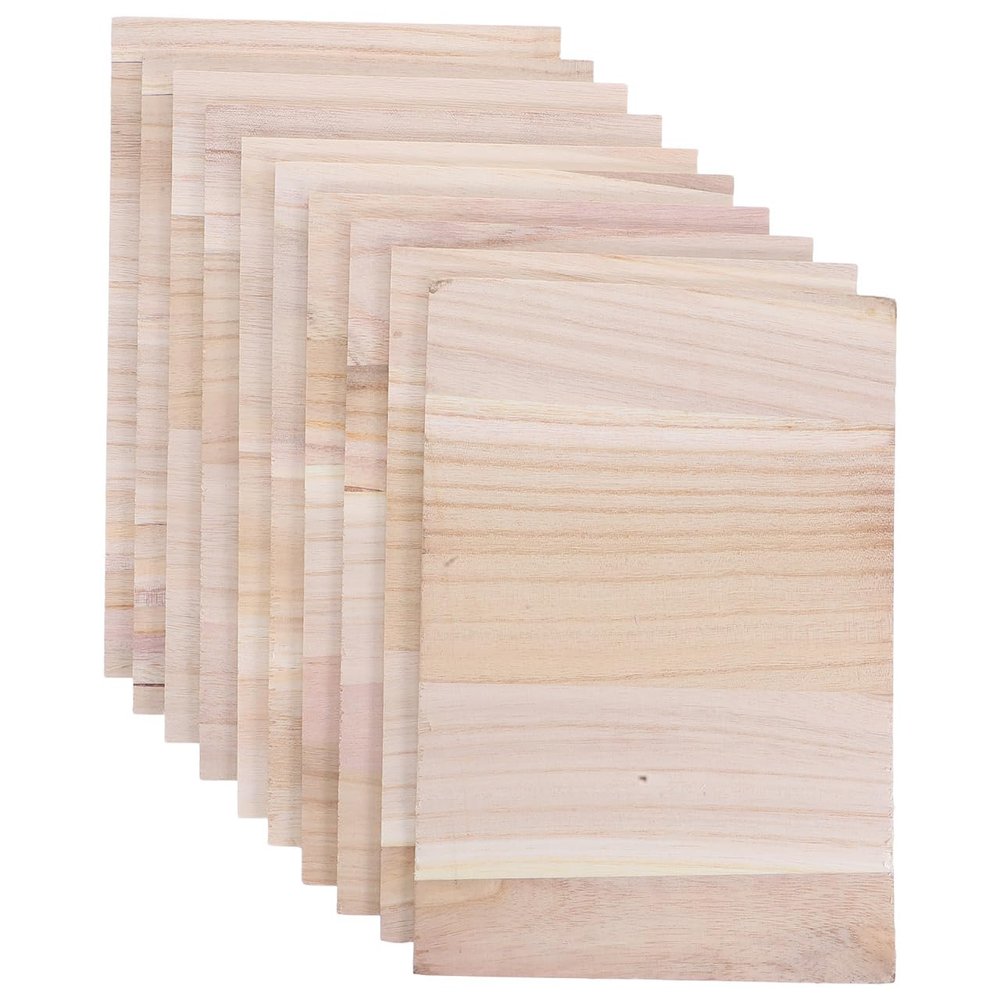 10Pcs Taekwondo Breaking Board, Rebreakable Punching Boards Wooden Kick Board Training Accessory for Kids Adult Arts Karate Practice Performing
