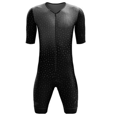 CYTSH Men's Cycling Jersey Set Triathlon Jumpsuit Short Sleeve With Pad Ded Pockets Breathable Shirt Summer Sportswear (Color : 3, Size : XXX-Large)
