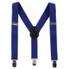 ODASDO Infant Baby Boy 1/2 Birthday Cake Smash Outfit, Half Way To One Six Months Party Set Cotton Diapder Cover Shorts Y-back Suspenders Prince Crown Bow Tie 4pcs Photoshooting Props Royal Blue 6M view 4