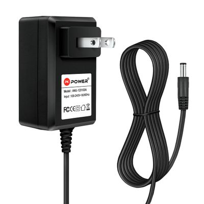 PKPOWER 12V AC DC Adapter for Coleman QuickPump Portable Quick-Fill Air Pump, Power Supply for Inflatables Air Mattress Pump (Not Fit 6V)