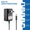 PKPOWER 12V AC DC Adapter for Coleman QuickPump Portable Quick-Fill Air Pump, Power Supply for Inflatables Air Mattress Pump (Not Fit 6V) view 2