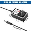 PKPOWER 12V AC DC Adapter for Coleman QuickPump Portable Quick-Fill Air Pump, Power Supply for Inflatables Air Mattress Pump (Not Fit 6V) view 3