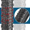 2 Pack Bike Tire 27.5 X 2.125 Inch Folding Replacement Bike Tire with Tire Levers Foldable Bead Wire Bicycle Tire for Mountain Bike (27.5 X 2.125) view 2
