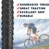 2 Pack Bike Tire 27.5 X 2.125 Inch Folding Replacement Bike Tire with Tire Levers Foldable Bead Wire Bicycle Tire for Mountain Bike (27.5 X 2.125) view 3