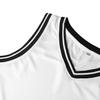 Phoneutrix Blank Basketball Jersey, Men's Mesh Athletic Reversible Sports Shirts S-3XL (Small, White) view 4