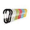 Booms Fishing CC1 Multi-Use Carabiner Clip, 12 Pack Small Caribeener Clips, Mini Keychain Caribeaner Clip 2 inch, Aluminum D Ring Carabiners, Assorted Colors view 1
