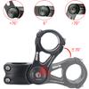 BNVB 31.8mm MTB Bike Stem. Adjustable 70 Degree - 90/110/145mm Aluminum Alloy Mountain Bike Stem Riser Short Handlebar Stem for Most MTB, Road, BMX, Bicycle.(90mm) view 4
