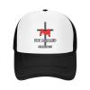 DARLEKS Not Ashamed Romans 1:16 Christian Baseball Cap Trucker Hat for Men and Women Adjustable Outdoor Mesh Snapback Hat Black view 2