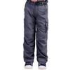 Boys Cargo Pants Kids Youth Hiking Pants Quick Dry Climbing Convertible Zip Off Casual Outdoor Trousers Gray view 4