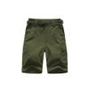 Boys Cargo Pants Kids Youth Hiking Pants Quick Dry Climbing Convertible Zip Off Casual Outdoor Trousers Army Green view 3
