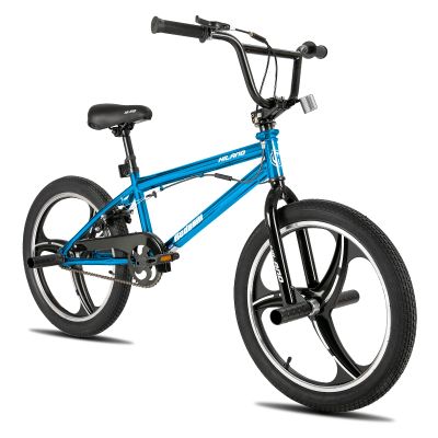 HH HILAND 20 Inch 3 5 Spoke Kids BMX Bike for Boys Girls Ages 5-12, 360 Degree Rotor Freestyle, 4 Pegs Single Speed Kids BMX Bicycle, Multiple Colors