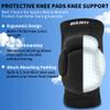 Volleyball Knee Pad for Women Men, Non-Slip and Thickening Anti-Collision Sports Protection Knee Pad, Elastic & Breathable Knee Brace Ideal for Dancing Football Running Hiking Basketball Jogging Cycling(X-Large) view 2