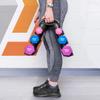 METIS Portable Dumbbell Storage Rack - Dumbbell Rack Stand with 33lb Max. Load | Stores 3 Pairs of Neoprene Dumbbells | Home Gym Equipment (Rack + Dumbbell Set (2/5/7lb)) view 2