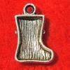 10 Pcs. Tibetan Silver Christmas STOCKING Sock BOOT Charms Earring Drops CH53 charm original view 2
