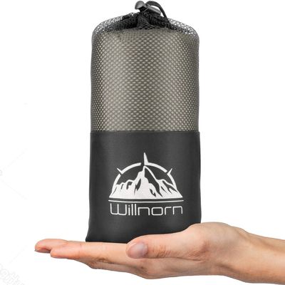 WILLNORN Sleeping Bag Liner,Travel Sheets & Adult Sleep Sack & Self Tan Sleep Sack for Backpacking,Hotel, Hostels, Lightweight Single Camping Sleep Pod