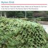 FQMYLTYN Woodland Camouflage Netting Double Layer Camo Netting Oxford Fabric Decoration Hunting Shooting Hide Sunshade Camping and Building Shelters - Various Sizes view 3