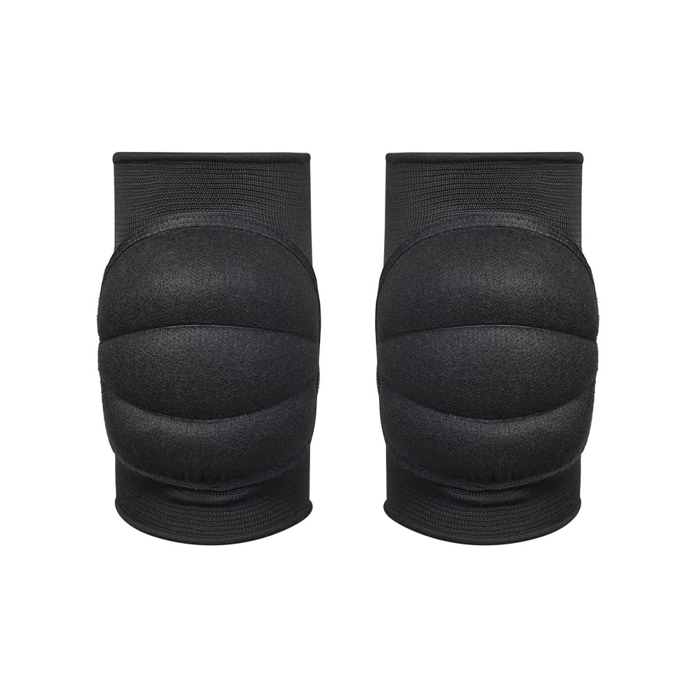 Playwell Deluxe Premium Quality Sparring MMA Black Knee Pads - New (Large)