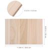 Veemoon 10pcs Wood Taekwondo Breaking Boards, Breakable Karate Thin Wooden Boards Martial Arts Training Kick Board Professional Kung Fu Practice Accessories for Kids Youth Adults, 3MM Thick view 2