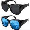 Sunglasses that Fit Over Glasses for Women UV Protection Polarized and HD Vision Fitover Eyeglasses view 1