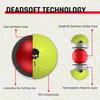 Deadspin Golf - DS Tour Golf Balls - Premium 3 Piece Matte Urethane Golf Balls - DeadSoft Core - 75% Compression - 316 Dimple Pattern - Neon Yellow - 12 Count view 3