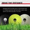 Deadspin Golf - DS Tour Golf Balls - Premium 3 Piece Matte Urethane Golf Balls - DeadSoft Core - 75% Compression - 316 Dimple Pattern - Neon Yellow - 12 Count view 4
