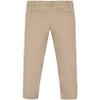 Izod Girls' School Uniform Adaptive Chino Pants with Adjustable Waistband, Velcro Closure, and Faux Buttons, Khaki, 16 view 2