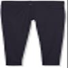 Izod Girls' School Uniform Adaptive Chino Pants with Adjustable Waistband, Velcro Closure, and Faux Buttons, Navy, 8 view 1