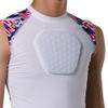 McDavid Chest Protector, HEX Baseball Chest Protector. Heart Guard Sternum Protection Compression Shirts, Padded Football Shirt for Lacrosse, Softball, Paintball, Rugby & More, Flag Camo, Youth S view 2