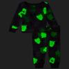 The Children's Place baby girls Family Matching Christmas Holiday Sets, Snug Fit 100% Cotton, Adult, Big Kid, Toddler, Pajama Set, Hlwn Pnk Ghost, 5T US view 2