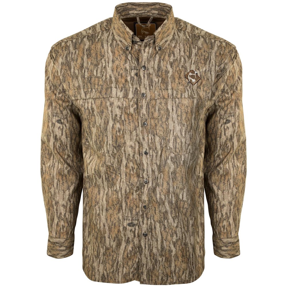Drake OT1000-YTH-006-10 Youth Mesh Back Flyweight Shirt 2.0 Bottomland Youth 10