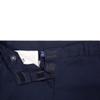 Izod Girls' School Uniform Adaptive Chino Pants with Adjustable Waistband, Velcro Closure, and Faux Buttons, Navy, 6 view 4